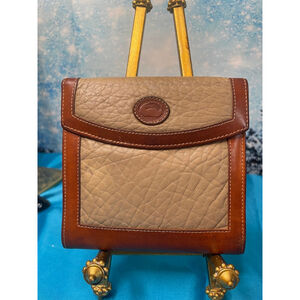 Dooney & Bourke Brown Leather Kiss Wallet VGC